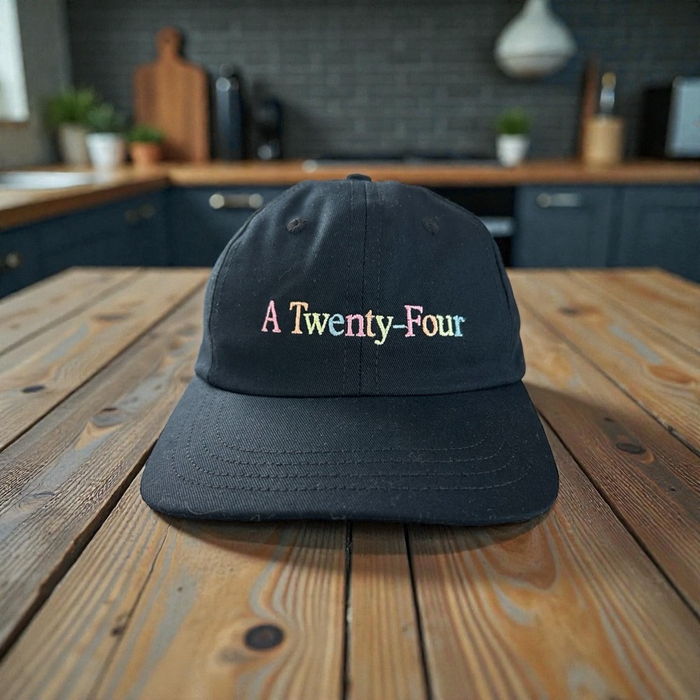 A Twenty-Four Black Cap